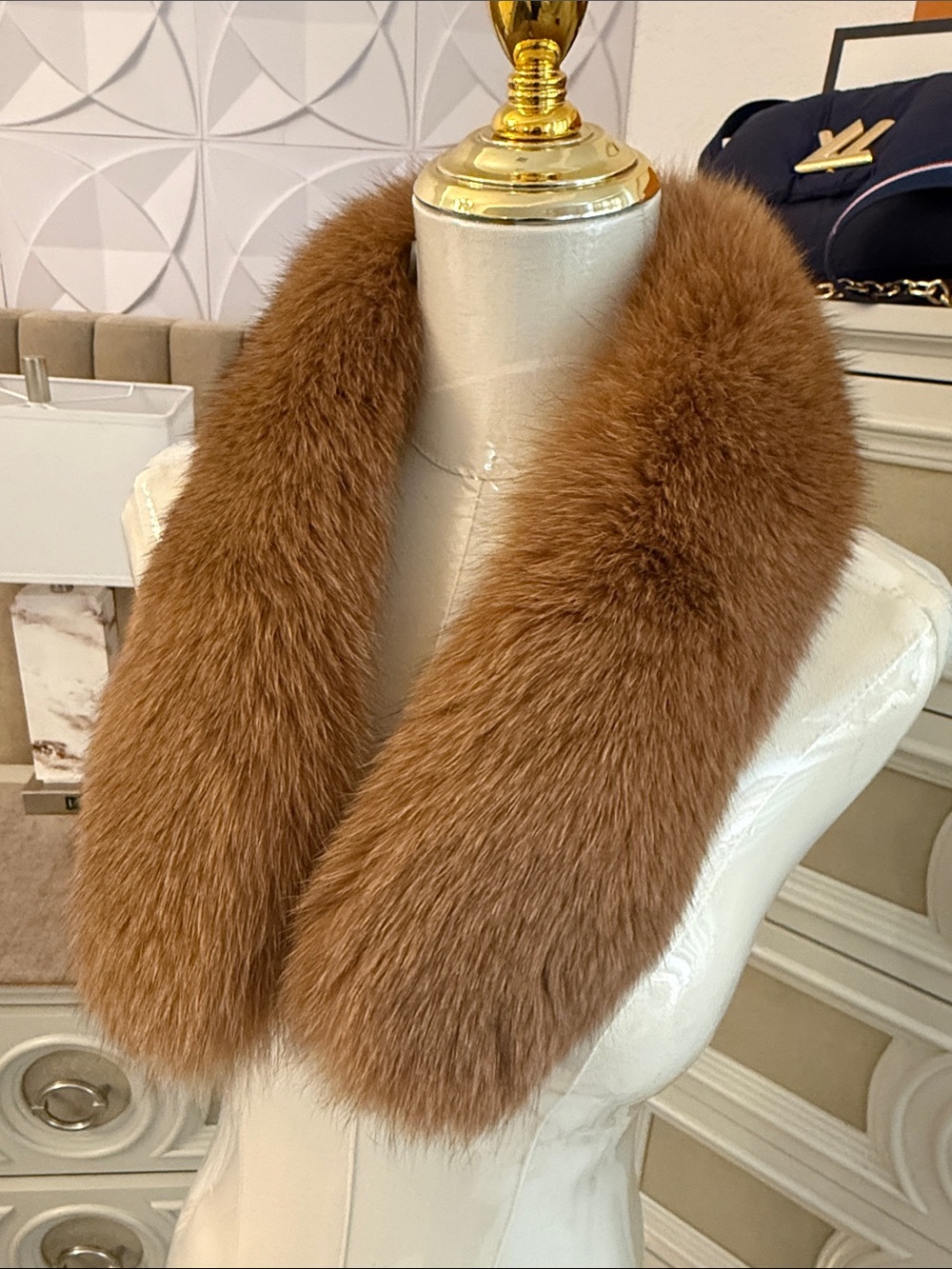 Real Fox fur scarf new